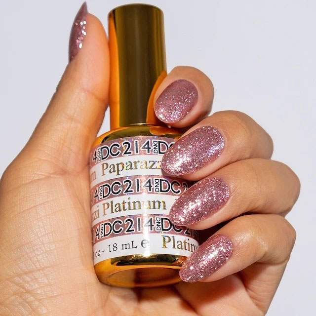 thumbnail image 2 of DND Super Platinum Gel Polish 2023 Collection – 0.6oz Glitter Shades, Soak-Off 2 of 5